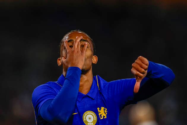 SOCCER CHELSEA WANDERERS, Joao Pedro of Chelsea celebrates scoring a goal during of the Sydney Super Cup match between Chelsea FC and the Western Sydney Wanderers FC at Accor Stadium in Sydney, Tuesday, July 28, 2026. ( NO ARCHIVING, EDITORIAL USE ONLY SYDNEY NEW SOUTH WALES AUSTRALIA  Copyright: xMARKxEVANSx 20260728114050713418