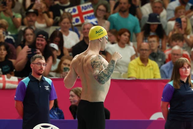 July 27, 2026, Glasgow, Scotland, Great Britain: SAM WILLIAMSON of Australia in the Swimming Men s 50m Breaststroke Final of the Commonwealth Games Glasgow 2026 at the Tollcross International Swimming Centre in Glasgow, Scotland. Commowealth Games 2026: Swimming  - ZUMAc179 20260727_zep_c179_381 Copyright: xMickaelxChavetx