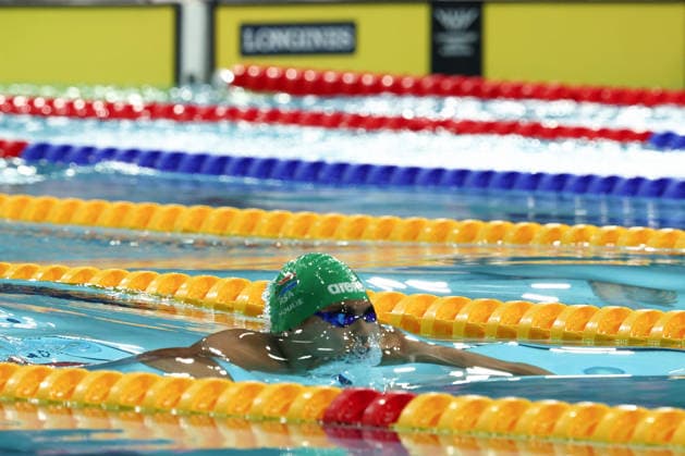 July 27, 2026, Glasgow, Scotland, Great Britain: MICHAEL HOULIE of South Africa in the Swimming Men s 50m Breaststroke Final of the Commonwealth Games Glasgow 2026 at the Tollcross International Swimming Centre in Glasgow, Scotland. Glasgow Great Britain - ZUMAc179 20260727_zep_c179_379 Copyright: xMickaelxChavetx