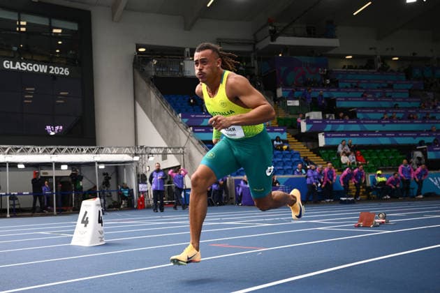 COM26 ATHLETICS, Reece Holder of Australia competes in the Men s 400m Heats during the Glasgow 2026 Commonwealth Games at Scotstoun Stadium in Glasgow, Scotland, Tuesday, July 28, 2026. ( NO ARCHIVING, EDITORIAL USE ONLY Glasgow United Kingdom  Copyright: xJOELxCARRETTx 20260728156350367108