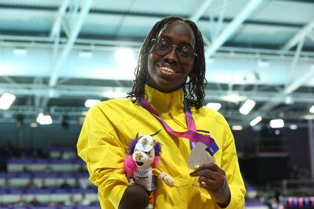 July 27, 2026, Glasgow, Scotland, Great Britain: Para Swimmer HUSNAH KUKUNDAKWE claims UgandaÃ¢â‚¬â ¢s first medal at the 2026 Commonwealth Games by winning the silver in the Women s 100m Breaststroke SB8 of the Commonwealth Games Glasgow 2026 at the Tollcross International Swimming Centre in Glasgow, Scotland. Glasgow Great Britain - ZUMAc179 20260727_zep_c179_391 Copyright: xMickaelxChavetx