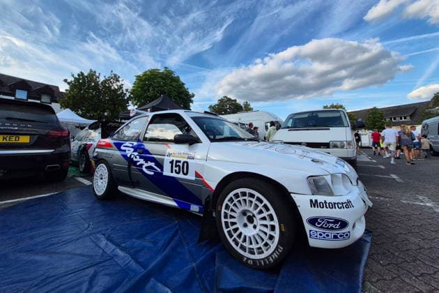 RECORD DATE NOT STATED 150 Robbie Durant (GBR) Michael Fletcher (GBR), FORD ESCORT F2 Kit Car im Rallyezentrum in Daun GER, Motorsport, Rallye, Eifel-Rallye-Festival 2026l, Daun, Rheinland-Pfalz, Eifel, Deutschland, 25.07.2026 GER, Motorsport, Rallye, Eifel-Rallye-Festival 2026l, Daun, Rheinland-Pfalz, Eifel, Deutschland, 25.07.2026 Daun *** 150 Robbie Durant GBR, Michael Fletcher GBR, FORD ESCORT F2 Kit Car at the Rally Center in Daun, GER, Motorsports, Rally, Eifel Rally Festival 2026l, Daun, Rhineland-Palatinate, Eifel, Germany, July 25, 2026 GER, Motorsports, Rally, Eifel Rally Festival 2026l, Daun, Rhineland-Palatinate, Eifel, Germany, July 25, 2026, Daun Copyright: xEibner-Pressefoto JuergenxAugstx EP_JAT