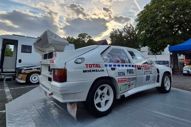 RECORD DATE NOT STATED 86 Enda Garvey (GBR) Jake Garvey (GBR), CITROEN BX4TC im Rallyezentrum in Daun im Rallyezentrum in Daun GER, Motorsport, Rallye, Eifel-Rallye-Festival 2026l, Daun, Rheinland-Pfalz, Eifel, Deutschland, 25.07.2026 GER, Motorsport, Rallye, Eifel-Rallye-Festival 2026l, Daun, Rheinland-Pfalz, Eifel, Deutschland, 25.07.2026 Daun *** 86 Enda Garvey GBR Jake Garvey GBR, CITROEN BX4TC at the Rally Center in Daun, GER, Motorsports, Rally, Eifel Rally Festival 2026, Daun, Rhineland-Palatinate, Eifel, Germany, July 25, 2026, GER, Motorsports, Rally, Eifel Rally Festival 2026l, Daun, Rhineland-Palatinate, Eifel, Germany, July 25, 2026, Daun Copyright: xEibner-Pressefoto JuergenxAugstx EP_JAT