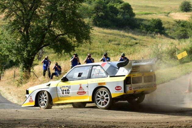 RECORD DATE NOT STATED V10 Reinhold Sampl (AUT), Stefan Larsthaler(GER), AUDI QUATTRO S1 RS3 GER, Motorsport, Rallye, Eifel-Rallye-Festival 2026l, Daun, Rheinland-Pfalz, Eifel, Deutschland, 25.07.2026 GER, Motorsport, Rallye, Eifel-Rallye-Festival 2026l, Daun, Rheinland-Pfalz, Eifel, Deutschland, 25.07.2026 Daun *** V10 Reinhold Sampl (AUT), Stefan Larsthaler GER, AUDI QUATTRO S1 RS3 GER, Motorsports, Rally, Eifel Rally Festival 2026, Daun, Rhineland-Palatinate, Eifel, Germany, July 25, 2026 GER, Motorsports, Rally, Eifel Rally Festival 2026, Daun, Rhineland-Palatinate, Eifel, Germany, July 25, 2026, Daun Copyright: xEibner-Pressefoto JuergenxAugstx EP_JAT