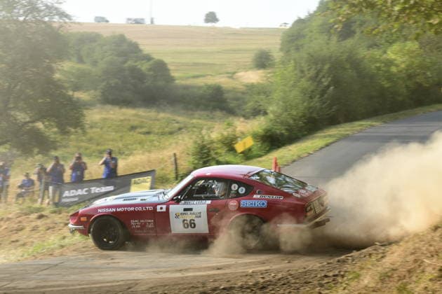 RECORD DATE NOT STATED 66 Steve Lloyd (GBR) Oliiver Lloyd (GBR), DATSUN 240z GER, Motorsport, Rallye, Eifel-Rallye-Festival 2026l, Daun, Rheinland-Pfalz, Eifel, Deutschland, 25.07.2026 GER, Motorsport, Rallye, Eifel-Rallye-Festival 2026l, Daun, Rheinland-Pfalz, Eifel, Deutschland, 25.07.2026 Daun *** 66 Steve Lloyd GBR, Oliver Lloyd GBR, DATSUN 240z GER, Motorsports, Rally, Eifel Rally Festival 2026, Daun, Rhineland-Palatinate, Eifel, Germany, July 25, 2026 GER, Motorsports, Rally, Eifel Rally Festival 2026l, Daun, Rhineland-Palatinate, Eifel, Germany, July 25, 2026 Daun Copyright: xEibner-Pressefoto JuergenxAugstx EP_JAT