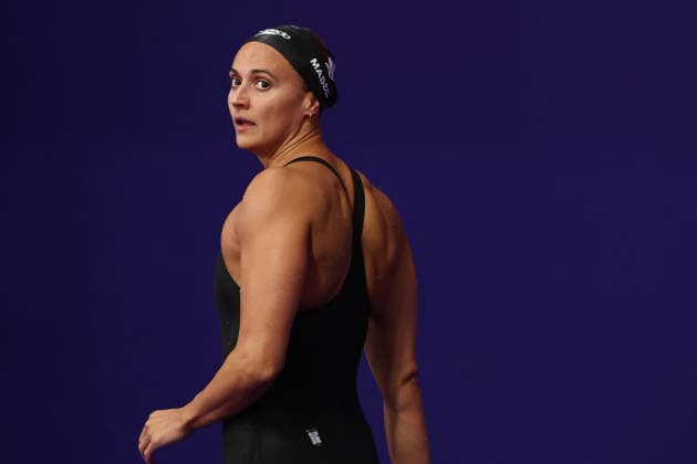 July 27, 2026, Glasgow, Scotland, Great Britain: KYLIE MASSE of Canada wins the Women s 50m Backstroke Semi Final 2 of the Commonwealth Games Glasgow 2026 at the Tollcross International Swimming Centre in Glasgow, Scotland. Glasgow Great Britain - ZUMAc179 20260727_zep_c179_398 Copyright: xMickaelxChavetx