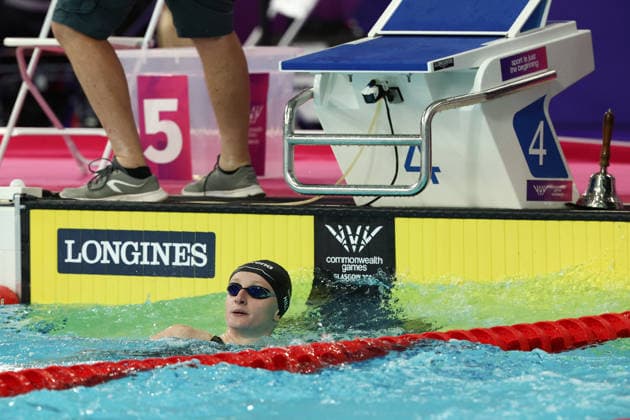 July 27, 2026, Glasgow, Scotland, Great Britain: DANIELLE HILL of Northern Ireland in the Women s 50m Backstroke Semi Final of the Commonwealth Games Glasgow 2026 at the Tollcross International Swimming Centre in Glasgow, Scotland. Commowealth Games 2026: Swimming  - ZUMAc179 20260727_zep_c179_414 Copyright: xMickaelxChavetx