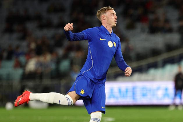 Cole Palmer of Chelsea shoots during the match between Chelsea F.C. and Western Sydney Wanderers, Sydney Super Cup friendly at Accor Stadium, Sydney on 28 July 2026. Copyright: xPeterxDovganx 45290182