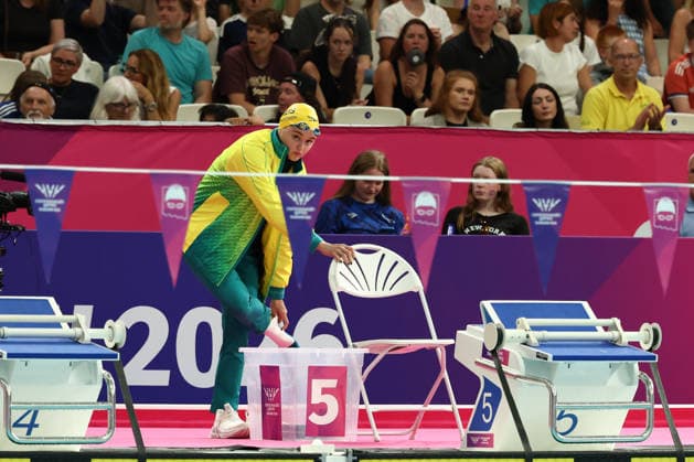 July 27, 2026, Glasgow, Scotland, Great Britain: IONA ALEXANDRA ANDERSON of Australia in the Women s 50m Backstroke Semi Final of the Commonwealth Games Glasgow 2026 at the Tollcross International Swimming Centre in Glasgow, Scotland. Glasgow Great Britain - ZUMAc179 20260727_zep_c179_423 Copyright: xMickaelxChavetx