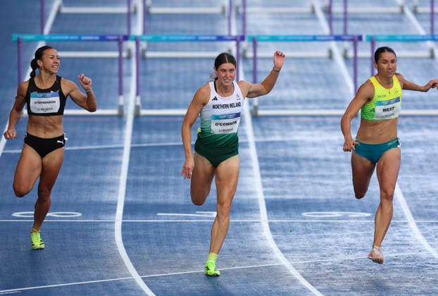 2026 Commonwealth Games, EDF Scotstoun Stadium, Glasgow, Scotland 28 7 2026 Modern Heptathlon 100m Hurdles Heat 2 Katherine O Connor of Team Northern Ireland Katherine O Connor 28 7 2026  Copyright: xx KateOconnor003