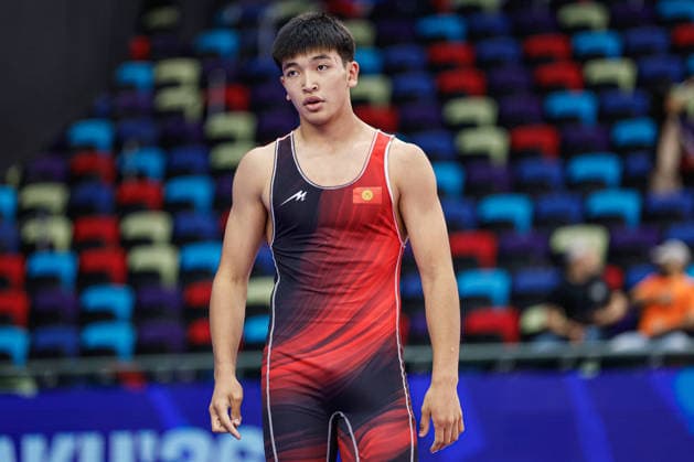 U17, U 17 Wrestling World Championships 71kg GR - Baiel Bakytbekovich Nuraliev (KGZ) *** U17 Wrestling World Championships, 71 kg Greco-Roman: Baiel Bakytbekovich Nuraliev (Kyrgyzstan) Copyright: xKostadinxAndonovx UWW-U17-WC-BAKU-2026