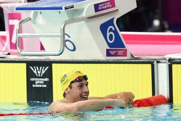 July 27, 2026, Glasgow, Scotland, Great Britain: MATTHEW GALEA of Australia finishes third in the Swimming Men s 800m Freestyle Final of the Commonwealth Games Glasgow 2026 at the Tollcross International Swimming Centre in Glasgow, Scotland. Glasgow Great Britain - ZUMAc179 20260727_zep_c179_427 Copyright: xMickaelxChavetx