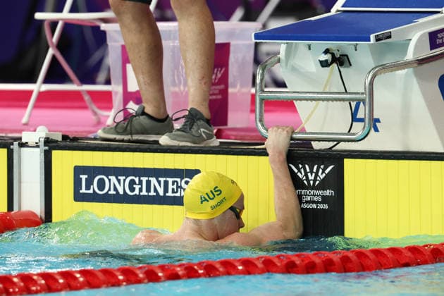 July 27, 2026, Glasgow, Scotland, Great Britain: SAM SHORT of Australia wins the Swimming Men s 800m Freestyle Final of the Commonwealth Games Glasgow 2026 at the Tollcross International Swimming Centre in Glasgow, Scotland. Glasgow Great Britain - ZUMAc179 20260727_zep_c179_432 Copyright: xMickaelxChavetx