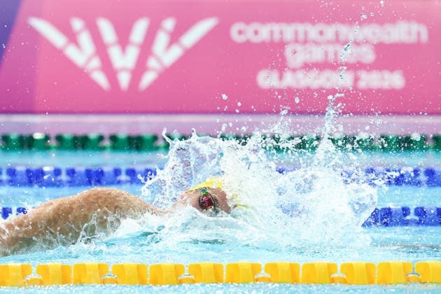 July 27, 2026, Glasgow, Scotland, Great Britain: SAM SHORT of Australia in the Swimming Men s 800m Freestyle Final of the Commonwealth Games Glasgow 2026 at the Tollcross International Swimming Centre in Glasgow, Scotland. Commowealth Games 2026: Swimming  - ZUMAc179 20260727_zep_c179_431 Copyright: xMickaelxChavetx