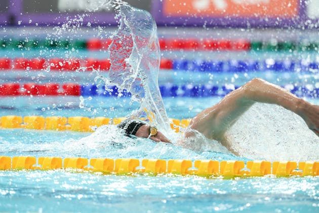 July 27, 2026, Glasgow, Scotland, Great Britain: DANIEL WIFFEN of Northern Ireland in the Swimming Men s 800m Freestyle Final of the Commonwealth Games Glasgow 2026 at the Tollcross International Swimming Centre in Glasgow, Scotland. Glasgow Great Britain - ZUMAc179 20260727_zep_c179_437 Copyright: xMickaelxChavetx
