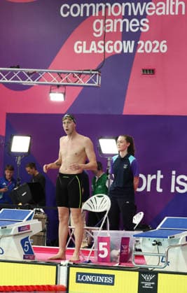July 27, 2026, Glasgow, Scotland, Great Britain: DANIEL WIFFEN of Northern Ireland in the Swimming Men s 800m Freestyle Final of the Commonwealth Games Glasgow 2026 at the Tollcross International Swimming Centre in Glasgow, Scotland. Commowealth Games 2026: Swimming  - ZUMAc179 20260727_zep_c179_451 Copyright: xMickaelxChavetx