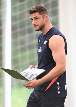 The Oriam, Edinburgh. Edinburgh new signing James Grayson during the session Edinburgh Rugby Training and press conference, PK, Pressekonferenz Rugby Union, Oriam, Edinburgh, Scotland, UK - 28 Jul 2026Edinburgh Hive Stadium United Kingdom  Copyright: xNeilxHanna Shutterstockx 17017414ap