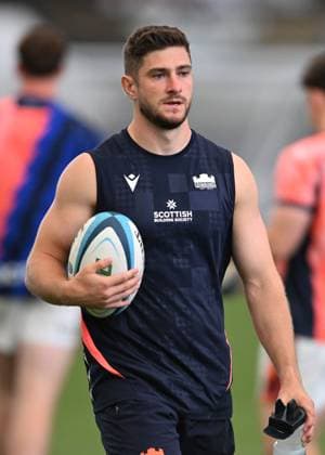 The Oriam, Edinburgh. Edinburgh new signing James Grayson during the session Edinburgh Rugby Training and press conference, PK, Pressekonferenz Rugby Union, Oriam, Edinburgh, Scotland, UK - 28 Jul 2026Edinburgh Hive Stadium United Kingdom  Copyright: xNeilxHanna Shutterstockx 17017414ai