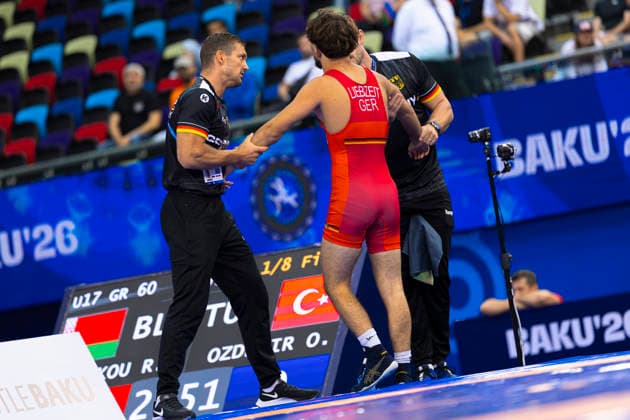 U17, U 17 Wrestling World Championships 60kg GR - Christiano Liebzeit (GER) *** U17 Wrestling World Championships, 60 kg Greco-Roman: Christiano Liebzeit (GER)