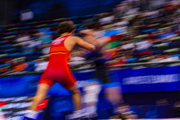 U17, U 17 Wrestling World Championships 60kg GR - Elmir Charkazov (AZE) df. Christiano Liebzeit (GER) *** U17 Wrestling World Championships, 60 kg Greco-Roman: Elmir Charkazov (AZE) def. Christiano Liebzeit (GER)