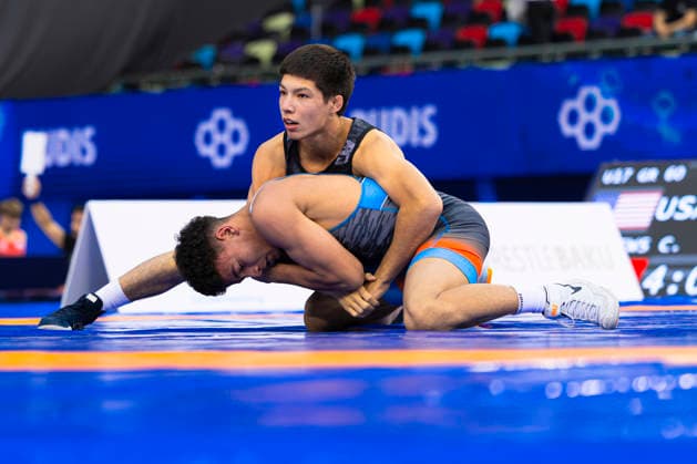 U17, U 17 Wrestling World Championships 60kg GR - Makhdi Barotov (TJK) df. Mohamed Amr Galal Taha Ahmed (EGY) *** U17 Wrestling World Championships, 60 kg Greco-Roman: Makhdi Barotov (TJK) defeated Mohamed Amr Galal Taha Ahmed (EGY)