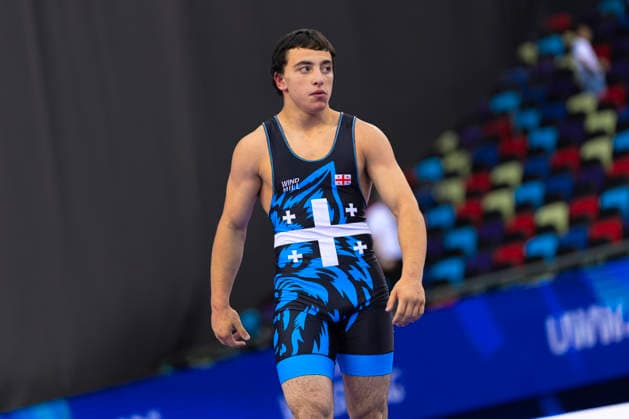 U17, U 17 Wrestling World Championships 71kg GR - Nikoloz Kutubidze (GEO) *** U17 Wrestling World Championships, 71 kg Greco-Roman: Nikoloz Kutubidze (GEO)