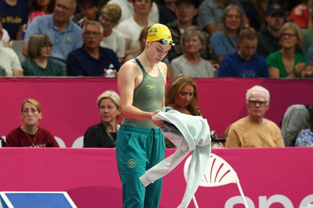 July 27, 2026, Glasgow, Scotland, Great Britain: TARA KINDER of Australia in the Swimming Women s 50m Breaststroke Semi Final of the Commonwealth Games Glasgow 2026 at the Tollcross International Swimming Centre in Glasgow, Scotland. Glasgow Great Britain - ZUMAc179 20260727_zep_c179_537 Copyright: xMickaelxChavetx