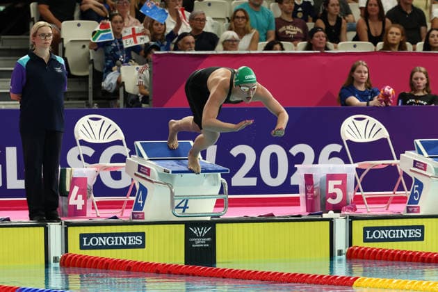 July 27, 2026, Glasgow, Scotland, Great Britain: LARA VAN NIEKERK of South Africa in the Swimming Women s 50m Breaststroke Semi Final of the Commonwealth Games Glasgow 2026 at the Tollcross International Swimming Centre in Glasgow, Scotland. Commowealth Games 2026: Swimming  - ZUMAc179 20260727_zep_c179_534 Copyright: xMickaelxChavetx