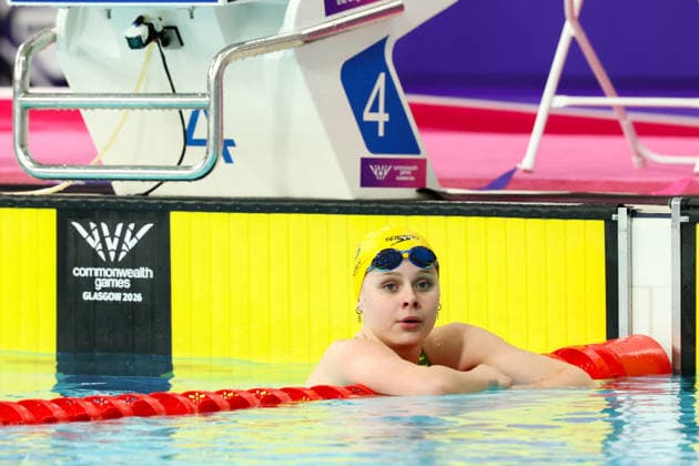 July 27, 2026, Glasgow, Scotland, Great Britain: SIENNA TOOHEY of Australia wins the Swimming Women s 50m Breaststroke Semi Final 1 of the Commonwealth Games Glasgow 2026 at the Tollcross International Swimming Centre in Glasgow, Scotland. Glasgow Great Britain - ZUMAc179 20260727_zep_c179_538 Copyright: xMickaelxChavetx
