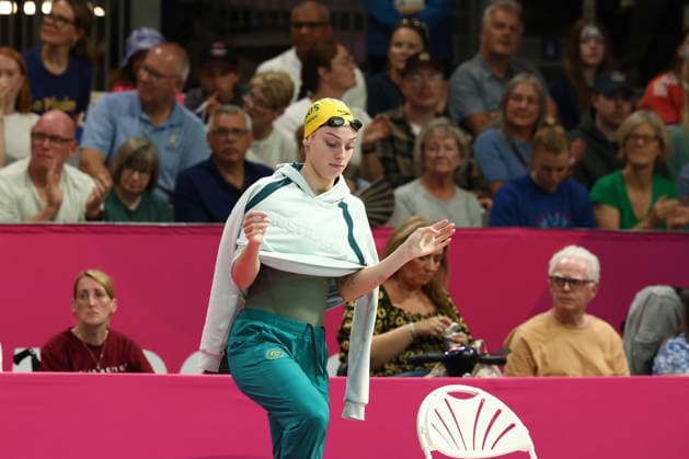 July 27, 2026, Glasgow, Scotland, Great Britain: TARA KINDER of Australia in the Swimming Women s 50m Breaststroke Semi Final of the Commonwealth Games Glasgow 2026 at the Tollcross International Swimming Centre in Glasgow, Scotland. Commowealth Games 2026: Swimming  - ZUMAc179 20260727_zep_c179_539 Copyright: xMickaelxChavetx