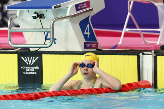 July 27, 2026, Glasgow, Scotland, Great Britain: SIENNA TOOHEY of Australia wins the Swimming Women s 50m Breaststroke Semi Final 1 of the Commonwealth Games Glasgow 2026 at the Tollcross International Swimming Centre in Glasgow, Scotland. Commowealth Games 2026: Swimming  - ZUMAc179 20260727_zep_c179_540 Copyright: xMickaelxChavetx