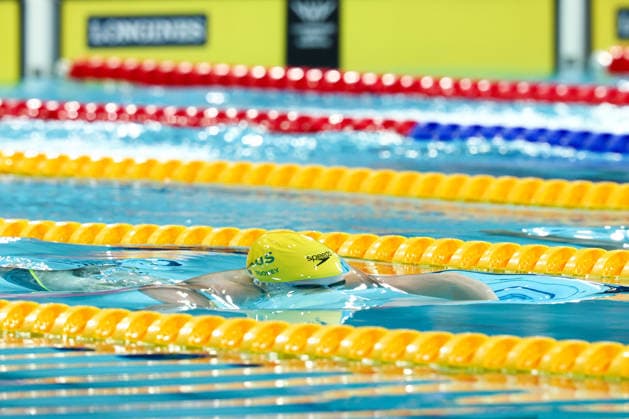 July 27, 2026, Glasgow, Scotland, Great Britain: SIENNA TOOHEY of Australia breaks out in the Swimming Women s 50m Breaststroke Semi Final of the Commonwealth Games Glasgow 2026 at the Tollcross International Swimming Centre in Glasgow, Scotland. Glasgow Great Britain - ZUMAc179 20260727_zep_c179_548 Copyright: xMickaelxChavetx