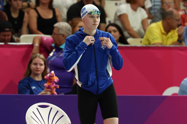 July 27, 2026, Glasgow, Scotland, Great Britain: ANNA MORGAN of Scotland in the Swimming Women s 50m Breaststroke Semi Final of the Commonwealth Games Glasgow 2026 at the Tollcross International Swimming Centre in Glasgow, Scotland. Commowealth Games 2026: Swimming  - ZUMAc179 20260727_zep_c179_549 Copyright: xMickaelxChavetx