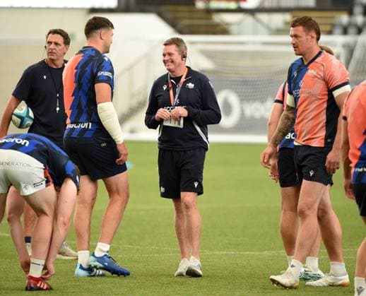 Sean Everitt - Edinburgh Rugby head coach. Edinburgh Rugby training, Oriam Sports complex, Edinburgh, Scotland, UK - 28 Jul 2026Edinburgh Oriam Sports complex Scotland United Kingdom  Copyright: xGibson Fotosport Shutterstockx 17020775s