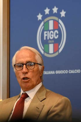 Giovanni Malago™ during the FIGC Federal Council at the headquarters in Via Allegri Rome, Italy - Tuesday, July 28, 2026. Sports - Football.  Copyright: xFabrizioxCorradetti LaPressex