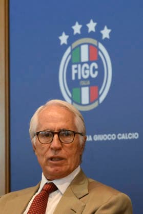 Giovanni Malago™ during the FIGC Federal Council at the headquarters in Via Allegri Rome, Italy - Tuesday, July 28, 2026. Sports - Football.  Copyright: xFabrizioxCorradetti LaPressex