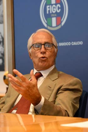 Giovanni Malago™ during the FIGC Federal Council at the headquarters in Via Allegri Rome, Italy - Tuesday, July 28, 2026. Sports - Football.  Copyright: xFabrizioxCorradetti LaPressex