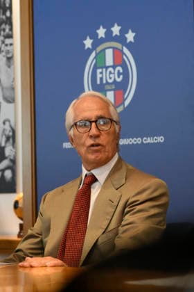 Giovanni Malago™ during the FIGC Federal Council at the headquarters in Via Allegri Rome, Italy - Tuesday, July 28, 2026. Sports - Football.  Copyright: xFabrizioxCorradetti LaPressex