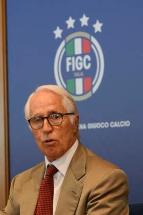 Giovanni Malago™ during the FIGC Federal Council at the headquarters in Via Allegri Rome, Italy - Tuesday, July 28, 2026. Sports - Football.  Copyright: xFabrizioxCorradetti LaPressex