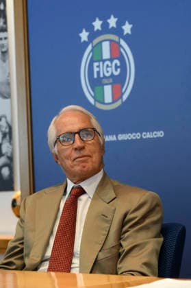 Giovanni Malago™ during the FIGC Federal Council at the headquarters in Via Allegri Rome, Italy - Tuesday, July 28, 2026. Sports - Football.  Copyright: xFabrizioxCorradetti LaPressex