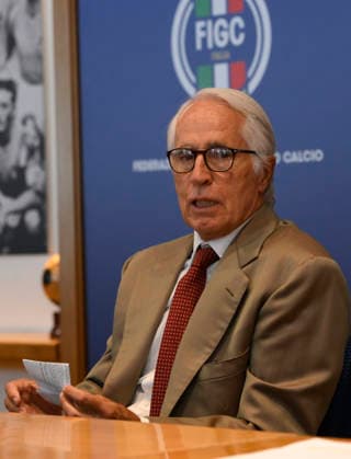Giovanni Malago™ during the FIGC Federal Council at the headquarters in Via Allegri Rome, Italy - Tuesday, July 28, 2026. Sports - Football.  Copyright: xFabrizioxCorradetti LaPressex