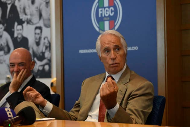 Giovanni Malago™ during the FIGC Federal Council at the headquarters in Via Allegri Rome, Italy - Tuesday, July 28, 2026. Sports - Football.  Copyright: xFabrizioxCorradetti LaPressex