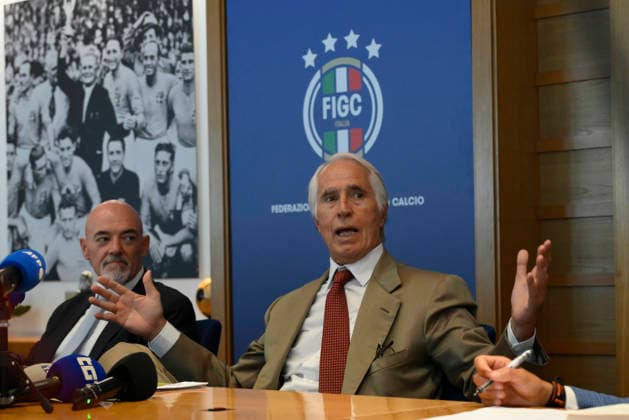Giovanni Malago™ during the FIGC Federal Council at the headquarters in Via Allegri Rome, Italy - Tuesday, July 28, 2026. Sports - Football.  Copyright: xFabrizioxCorradetti LaPressex