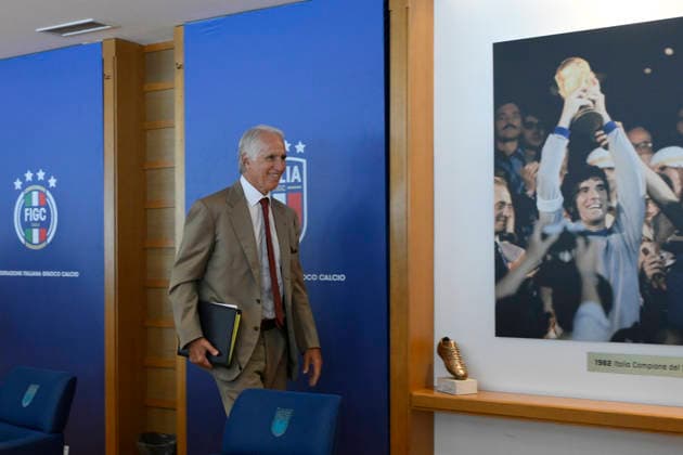 Giovanni Malago™ during the FIGC Federal Council at the headquarters in Via Allegri Rome, Italy - Tuesday, July 28, 2026. Sports - Football.  Copyright: xFabrizioxCorradetti LaPressex
