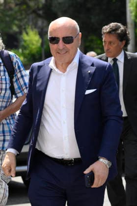 Giuseppe Marotta arrives at the FIGC headquarters in Via Allegri for the Federal Council Rome, Italy - Tuesday, July 28, 2026. Sports - Football.  Copyright: xFabrizioxCorradetti LaPressex