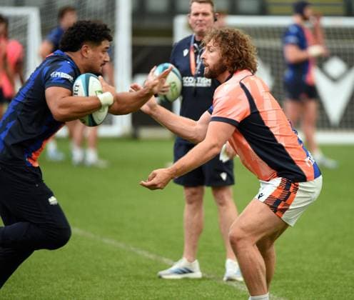 Alec Hepburn - Edinburgh Rugby prop (R). Edinburgh Rugby training, Oriam Sports complex, Edinburgh, Scotland, UK - 28 Jul 2026Edinburgh Oriam Sports complex Scotland United Kingdom  Copyright: xGibson Fotosport Shutterstockx 17020775ad