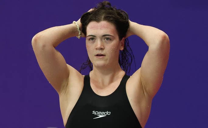 July 27, 2026, Glasgow, Scotland, Great Britain: ERIKA FAIRWEATHER of Team New Zealand in the Swimming Women s 4x200m Freestyle Relay Final of the Commonwealth Games Glasgow 2026 at the Tollcross International Swimming Centre in Glasgow, Scotland. Glasgow Great Britain - ZUMAc179 20260727_zep_c179_577 Copyright: xMickaelxChavetx