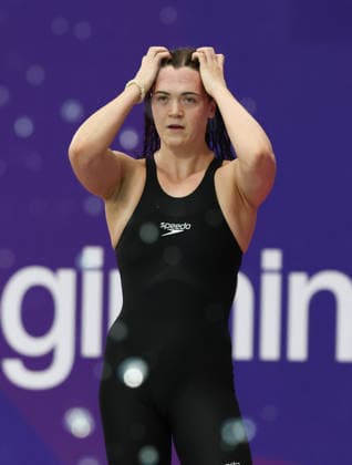 July 27, 2026, Glasgow, Scotland, Great Britain: ERIKA FAIRWEATHER of Team New Zealand in the Swimming Women s 4x200m Freestyle Relay Final of the Commonwealth Games Glasgow 2026 at the Tollcross International Swimming Centre in Glasgow, Scotland. Glasgow Great Britain - ZUMAc179 20260727_zep_c179_578 Copyright: xMickaelxChavetx