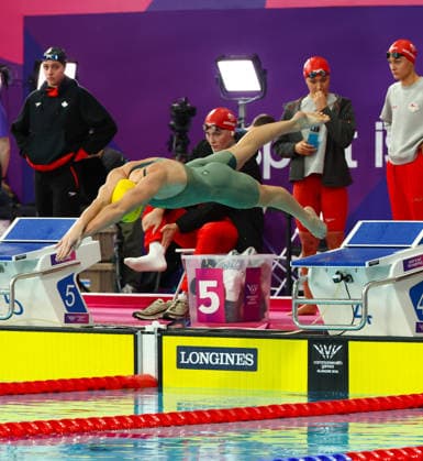 July 27, 2026, Glasgow, Scotland, Great Britain: LANI PALLISTER of Team Australia in the Swimming Women s 4x200m Freestyle Relay Final of the Commonwealth Games Glasgow 2026 at the Tollcross International Swimming Centre in Glasgow, Scotland. Commowealth Games 2026: Swimming  - ZUMAc179 20260727_zep_c179_599 Copyright: xMickaelxChavetx