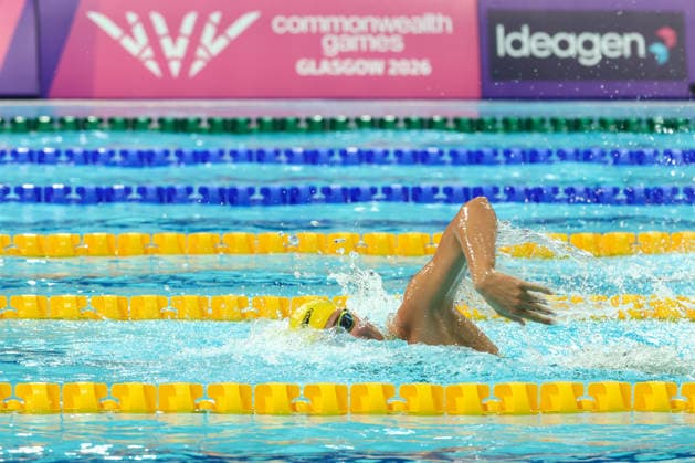 July 27, 2026, Glasgow, Scotland, Great Britain: HANNAH CASEY of Team Australia in the Swimming Women s 4x200m Freestyle Relay Final of the Commonwealth Games Glasgow 2026 at the Tollcross International Swimming Centre in Glasgow, Scotland. Glasgow Great Britain - ZUMAc179 20260727_zep_c179_588 Copyright: xMickaelxChavetx
